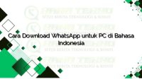Cara Download WhatsApp untuk PC di Bahasa Indonesia